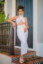 Load image into Gallery viewer, Ivory domino Multiuse Wrap