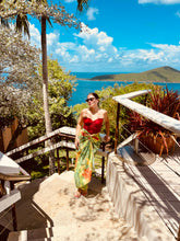 Load image into Gallery viewer, RED-ROJO Long bandana