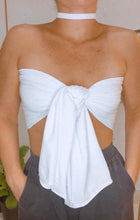 Load image into Gallery viewer, White Long Bandana