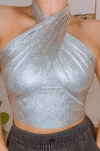 Load image into Gallery viewer, Silver Long Bandana