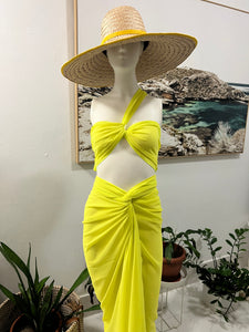 Neon chiffon Multiuse Wrap